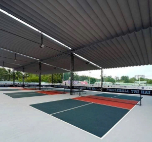 mái xếp cầu lông ở Tây Ninh