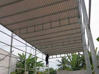 Mái bạt che nắng mưa thông minh. Báo giá mái che siêu bền đẹp Tây Ninh